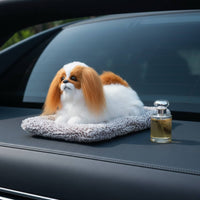 Realistic Dog Odor Absorber Pouch Odor Removing Car Dog Decor Pouch Handmade