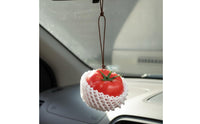 Tomato Car Ornament Realistic Look Rearview Mirror Hanging Pendant Great Gift