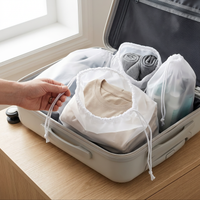 Travel Storage Bags for Clothes, Underwear, Shoes, and Toiletries - Organizer Pouches for Luggage