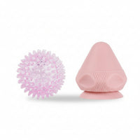 2 Pieces TPR Massage Ball Pair Soft Spiky Massage Ball