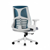 Ergonomic Highspine Mesh Chair Adjustable Height Ergonomic Mesh Chair with Headrest 360-Degree Rotating Effortless Rolling