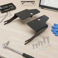 No-Cut Trunk Bracket Bolt-on Trunk Frame Bracket Easy Installation Mounting Plate Long-Lasting for Motorcycle Riders, Commuters, Daily Commuting