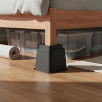 8 Pieces Table Leg Riser Thickened Bed Foot Riser Scratch Protection