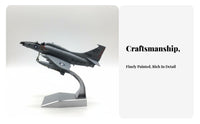 1:72 Scale Warplane Model Precise Reproduction Die-Cast Metal Model Authentic Markings