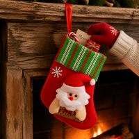 Christmas Stocking Gift Bag Small Candy Decoration Ornament