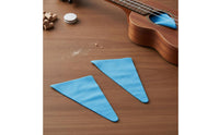 Triangle Cleaning Cloth Soft Material Instrument Sound Hole Cloth for Instrumentalists