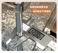 简易鞋架透明家用鞋子收纳神器入户门拖鞋架超窄门口小型鞋柜多层 透灰色6层【加粗不锈钢⚡稳定不倒】