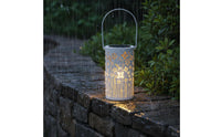 Waterproof Dragonfly Cutout Lantern Auto On/deactivate Hollow Metal Solar Lantern Outdoor Lighting for Patio
