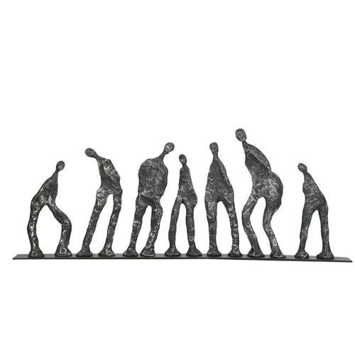 Human Figure Sculpture Stretched Abstract Sculpture Minimalist for TV Cabinet