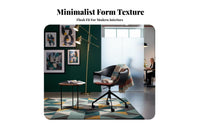 Molded Shell Rolling Chair Ergonomic Swivel Seat Easy Assembly for Designers