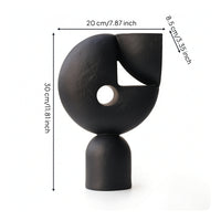 Geometric Sculpture Minimalist Abstract Sculpture Contemporary for Living Room