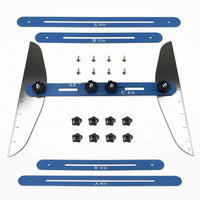 Stair Step Gauge Metal Tool Screw Fasteners for Carpenters, Contractors