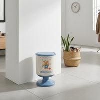 Pedestal Trash Can Wide Opening Floor-Standing Trash Can Easy to Clean