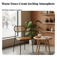 sleek Folding Chair Foldable Design Slim Collapsible Chair With Backrest Space-Saving for Students, Adults, Study, Dining Room