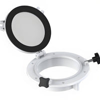 Tempered Glass Porthole Shatter-resistantProof Yacht Porthole Easy Click-In