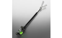 Aluminum Fishing Pole Stand Hands-Unrestricted Adjustable Fishing Pole Rest Clamp-on Rod Bracket Easy Assembly Clamp-on Rod