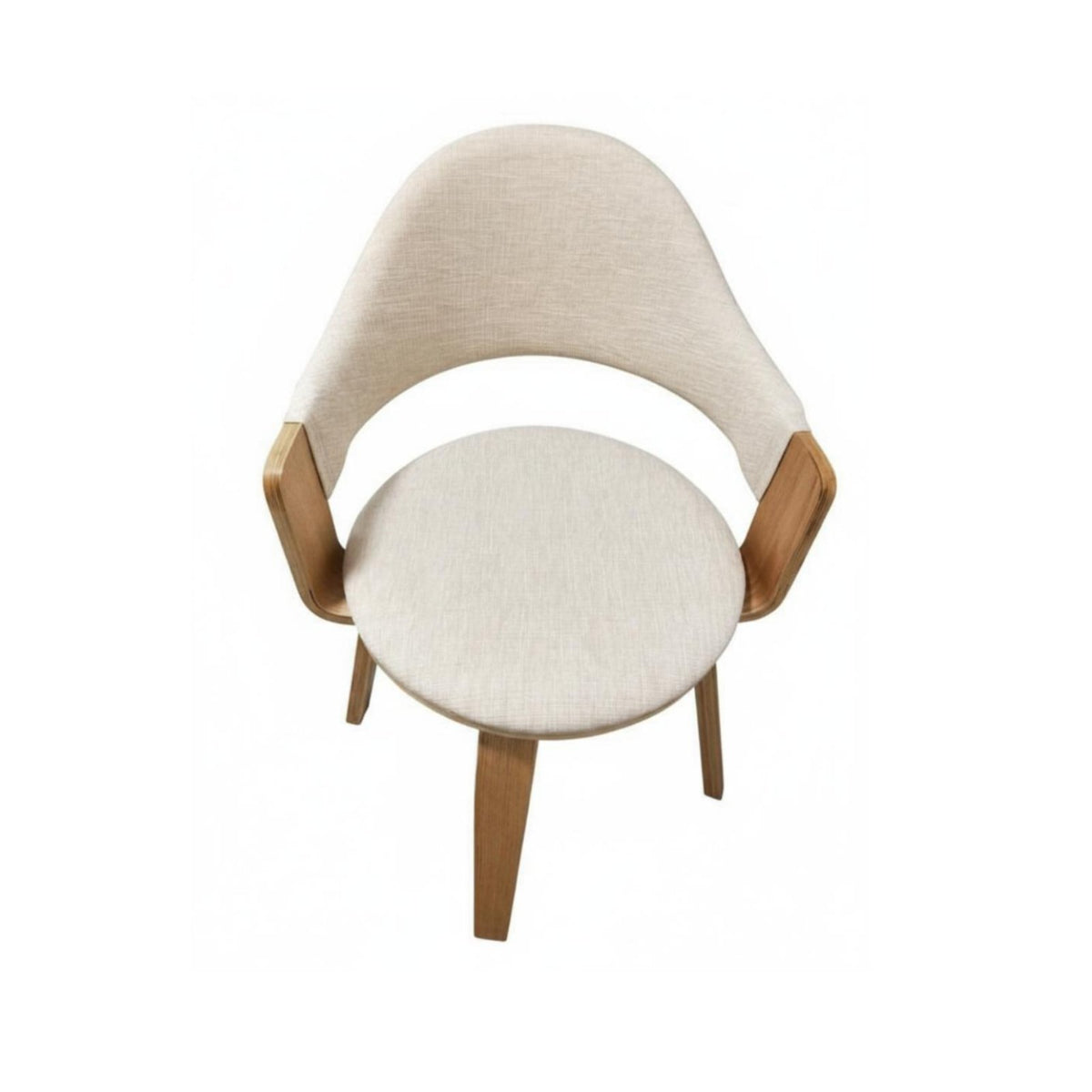Upholstered Wooden rotating Chair sturdy wood Wood Frame for Students