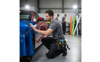 Rotating Car Wrap Tool Pouch Waist-Worn Tool Pouch with Metal Clip Professional Belt Bag Portable