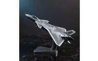 1:72 Scale J-20 Fighter Jet Model Diecast J-20 Fighter Model Alloy for Collectors, Study Room