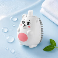 Liquid Cleaning Brush Contoured Grip Liquid Shoe Brush Compact