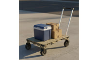 Multi-Function Rolling Camp Table Foldable Design Convertible Camping Table Cart