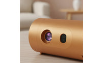 Mini Projector Compact Portable Display Device Cylindrical for Movie Night