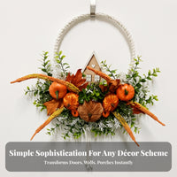 Authentic Fall Wreath with Tassel