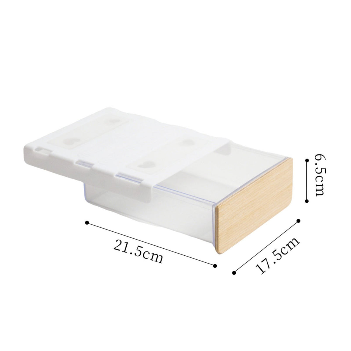 Desktop Drawer Organizer Minimalist Design Hidden Desk Drawer Dust Proof