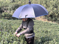 弯钩长晴雨伞背后式专用撑伞肩带户外钓鱼采茶遮阳支撑打伞固定器