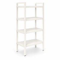 4-Tier Storage Rack Freestanding Furniture Stable for Living Room, Homeowners