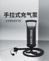 厂家12寸双向手拉泵脚踏气泵游泳池游泳圈大型浮排打气筒操作简单