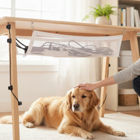 Under Desk Cable Management Net Screw-in Under Desk Cable Cradle Strong
