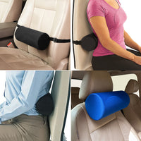 Adjustable Cylindrical Lumbar Support Pillow