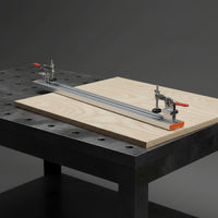 Adjustable Carpentry Guide Fence | Straight-Cut, Table Saw Fence, for Workshop