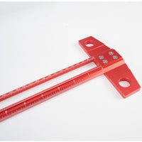 Aluminum Alloy T-Square Angle Marking Gauge with Metric and Imperial Scales