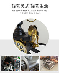 欧式复古电话机模型创意桌面铁艺道具摆件酒吧网咖餐厅家居装饰品