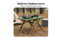Quick-Open utility Table Foldable Design Outdoor Gear Sturdy for al fresco diningkers