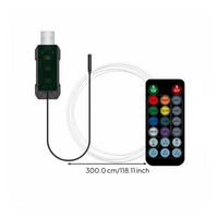 USB RGB car lights, music sync