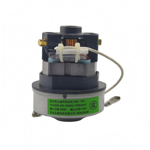 220V Vacuum Motor Unit Connector Terminals Appliance Parts Metal Body