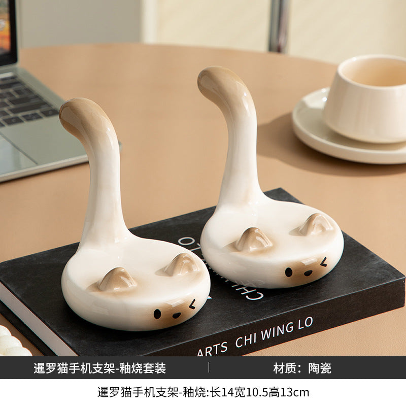 Siamese Cat Glazed