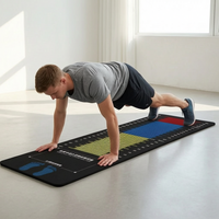 Standing Long Jump Test Mat for Home and School Training, Non-Slip Indoor Floor Marker