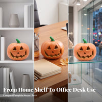Orange Pumpkin Decoration with Light