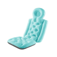 Supportive Bath Cushion with Backrest Tufted Full Body Bath Pillow Comfortable Bathtub Mattress Cushion Soft for Adults
