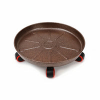 Plant Trolley with Wheels Planter Trolley Sturdy Pot tray for Homeowners, Indoor Garden, Patio
