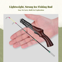 Mini Ice Fishing Rod Soft Tail Hard Action Saltwater Use