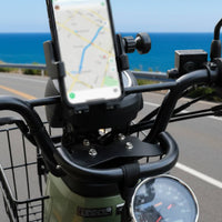 Closed-End Motorcycle Cub CC110 Bracket Stable Motorcycle Phone Holder Mounting Part Handlebar Phone Mount