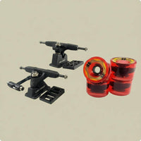 Board-Surfing Skateboard Truck Bracket Kit Hardware Bag Skate Parts Axle Shafts