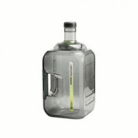 Water Container with Tube Wide-Mouth Portable Water Dispenser Free for Campers