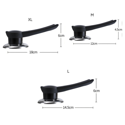 Pot Lid Handle Cap Extended Upright Lid Handle Long-Lasting