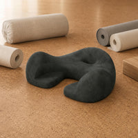 Meditation Seat Cushion Curved Contoured Seat Cushion Textured